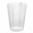 Set of reusable glasses Algon Transparent Cider 40 Units 500 ml (10 Pieces)