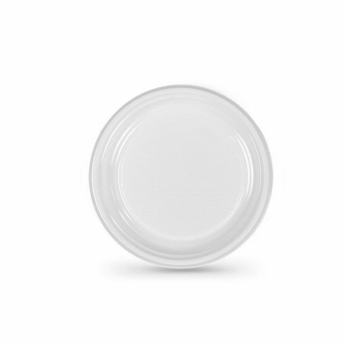 Set of reusable plates Algon White Plastic 17 x 17 x 1,5 cm (36 Units)