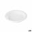 Set of reusable plates Algon White Plastic 20,5 x 20,5 x 3 cm (24 Units)