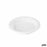 Set of reusable plates Algon White Plastic 20,5 x 20,5 x 3 cm (6 Units)
