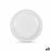 Set of reusable plates Algon White Plastic 25 x 25 x 1,5 cm (36 Units)