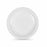 Set of reusable plates Algon White Plastic 25 x 25 x 1,5 cm (12 Units)