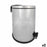 Waste bin Confortime Silver 30 L (2 Units)