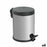 Pedal bin Confortime Silver Metal Plastic 5 L (6 Units)