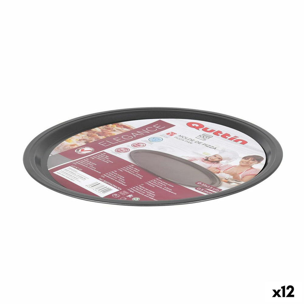 Pizza Plate Quttin 33 x 1,5 cm (12 Units)