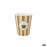 Set of glasses Algon Cardboard Coffee 30 Pieces 250 ml (15 Units)