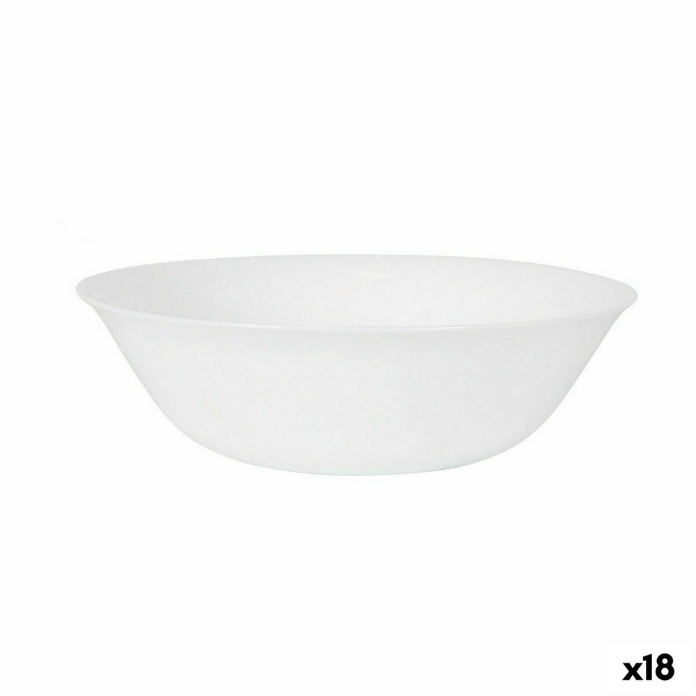 Salad Bowl La Mediterránea Whom 23 x 23 x 6,5 cm (18 Units)