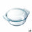 Oven Dish Pyrex Classic Vidrio With lid Transparent Glass 33 x 26 x 12 cm (3 Units)