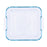 Serving Platter Pyrex Classic Squared Transparent Glass 25 x 22 x 6 cm (6 Units)