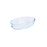 Oven Dish Pyrex Classic Oval 21 x 13 x 5 cm Transparent Glass 10Units