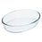 Oven Dish Pyrex Classic Oval 35 x 24 x 7 cm Transparent Glass (6 Units)