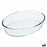 Oven Dish Pyrex Classic Oval 35 x 24 x 7 cm Transparent Glass (6 Units)