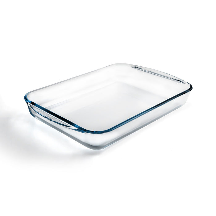 Oven Dish Pyrex Classic Vidrio Rectangular Transparent Glass 40 x 27 x 6 cm (6 Units)