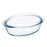 Oven Dish Pyrex Classic Vidrio With lid Transparent Glass 33 x 20 x 10 cm (3 Units)