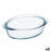 Oven Dish Pyrex Classic Vidrio With lid Transparent Glass 33 x 20 x 10 cm (3 Units)