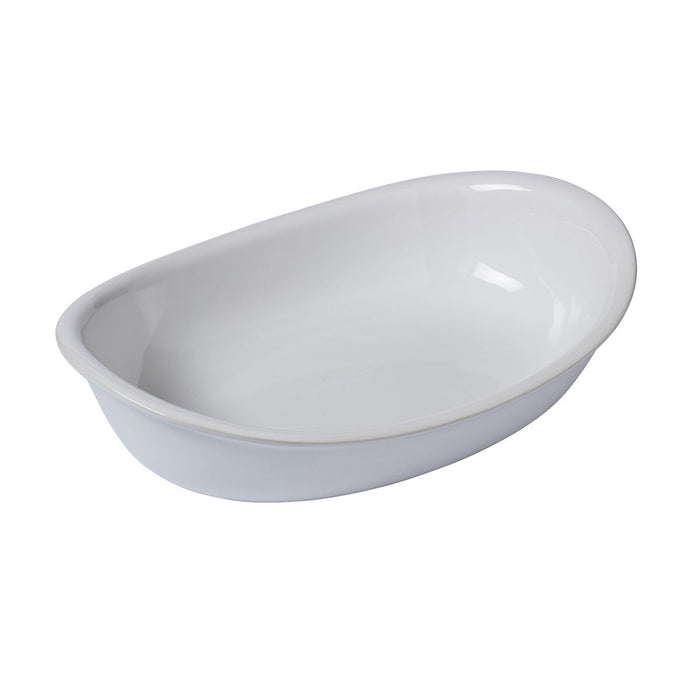 Oven Dish Pyrex Supreme Oval 31 x 21 x 7,5 cm Ceramic White Tempered glass (6 Units)