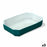 Serving Platter Pyrex Color's Rectangular Blue Glass 33 x 22 cm (5 Units)