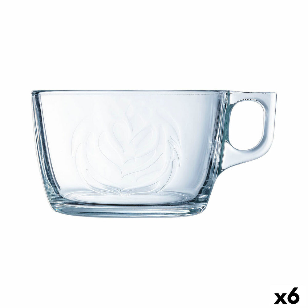 Cup Luminarc Barista Large Transparent Glass (500 ml) (6 Units)