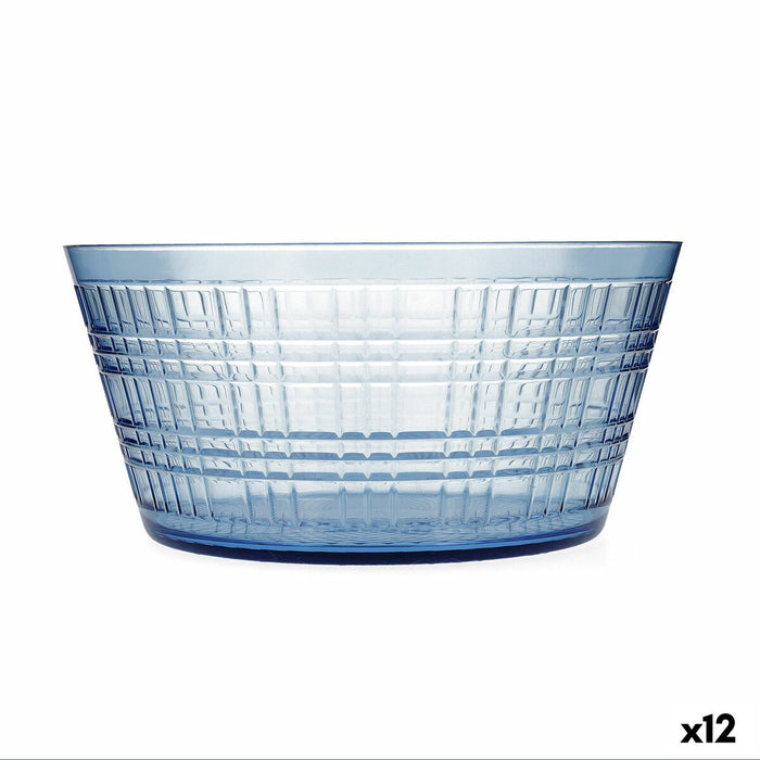 Salad Bowl Quid Viba Blue Plastic (12 Units)