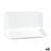 Serving Platter Quid Basic Rectangular Ceramic White (35,8 x 21 cm) (6 Units)