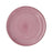 Flat plate Quid Vita Peoni Ceramic Pink Ø 27 cm (12 Units)