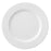 Flat Plate Ariane Prime White Ceramic Ø 27 cm (12 Units)