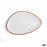 Flat plate Ariane Terra Ceramic Beige Ø 21 cm (12 Units)