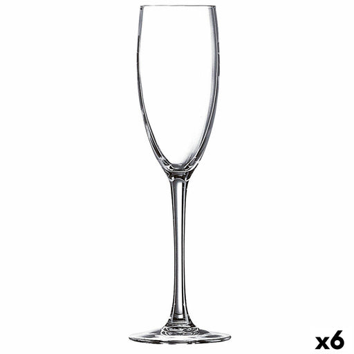 Champagne glass Luminarc La Cave Transparent Glass (160 ml) (6 Units)