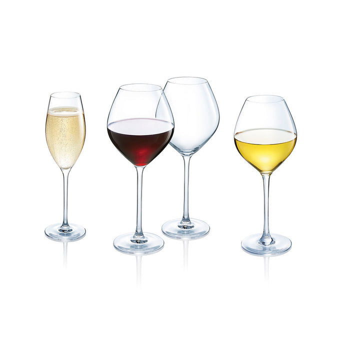 Wine glass Luminarc Grand Chais Transparent Glass (470 ml) (12 Units)