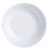 Flat plate Luminarc Feston White Glass (25 cm) (24 Units)