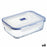 Hermetic Lunch Box Luminarc Pure Box Active 22 x 16 cm 1,97 l Bicoloured Glass (6 Units)