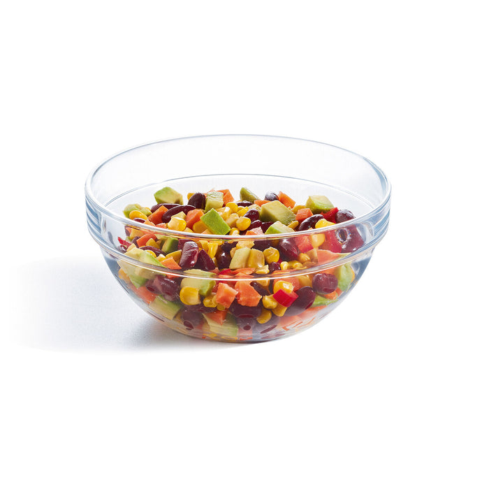 Bowl Luminarc Transparent Glass Ø 17 cm (6 Units)