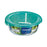 Round Lunch Box with Lid Luminarc Keep'n Lagon 13,5 x 6 cm Turquoise 680 ml Glass (6 Units)