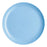 Flat plate Luminarc Diwali Blue Glass (25 cm) (24 Units)