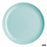 Flat plate Luminarc Diwali Turquoise Glass (25 cm) (24 Units)