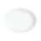 Serving Platter Luminarc Trianon Oval White Glass 31 x 24 cm (6 Units)