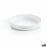 Serving Platter Luminarc Trianon Oval White Glass (Ø 26 cm) (6 Units)