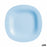 Dessert dish Luminarc Carine Blue Glass (19 cm) (24 Units)