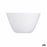 Bowl Arcopal Zelie White Glass (12 cm) (12 Units)