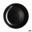 Dessert dish Luminarc Diana Black Glass (19 cm) (24 Units)