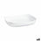 Serving Platter Luminarc Smart Cuisine Rectangular White Glass 33 x 27 cm (6 Units)