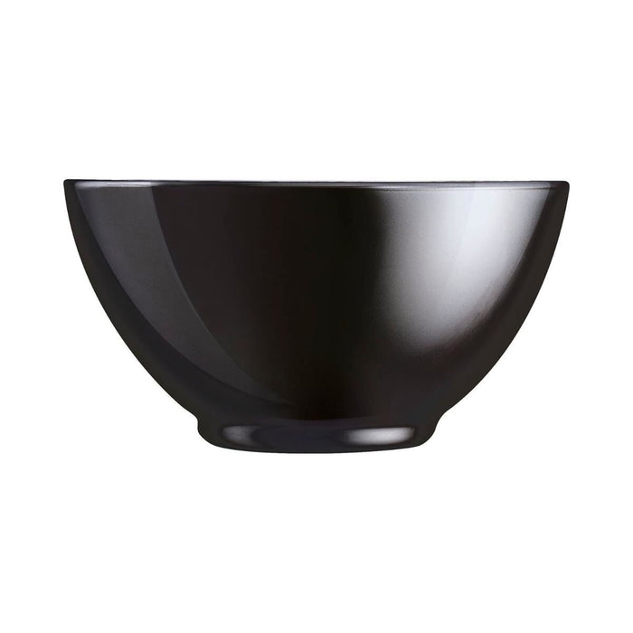 Bowl Luminarc Flashy Black Glass 500 ml (6 Units)