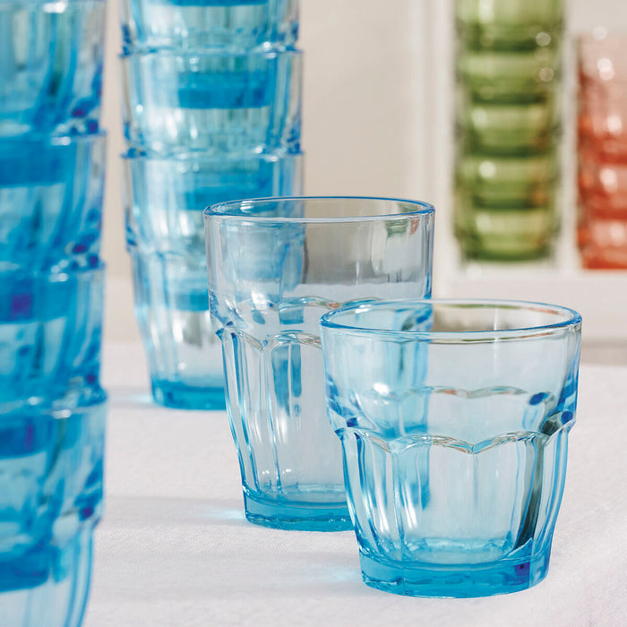 Glass Bormioli Rocco Rock Bar Blue Glass 270 ml (24 Units)