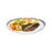 Flat plate Luminarc Friends Time Bistro Meat White/Black Glass Ø 30 cm (12 Units)