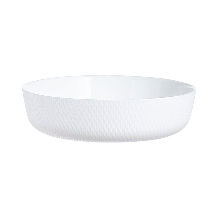 Serving Platter Luminarc Smart Cuisine White Glass Ø 26 cm (5 Units)