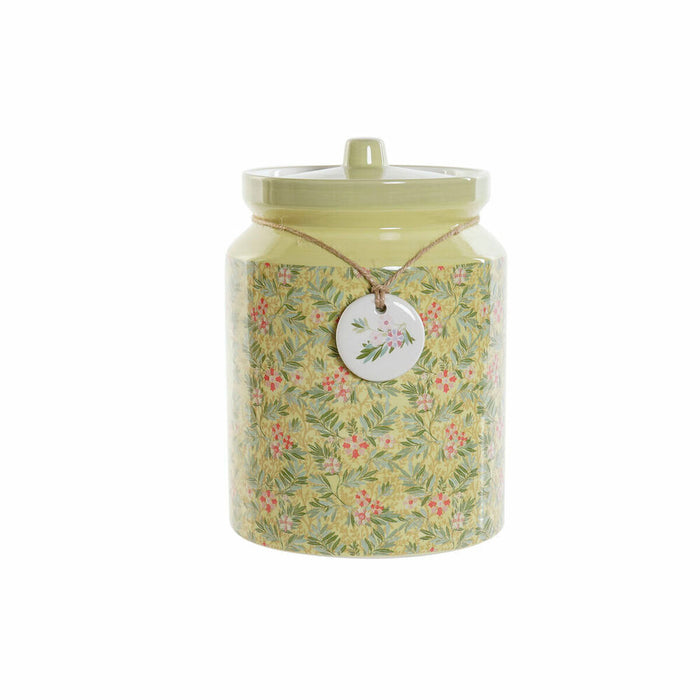 Tin DKD Home Decor Flowers 11,5 x 11,5 x 16 cm (3 Units)
