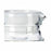 Jug Stripes Transparent White Plastic Glass 1 L