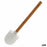 Toilet Brush Brown White Bamboo (8 x 35,5 x 8 cm) (24 Units)