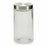 Tin Crystal Silver Transparent Aluminium (1 L) (24 Units)