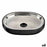 Soap dish Black Stainless steel Plastic 9,5 x 2,5 x 13 cm (6 Units)